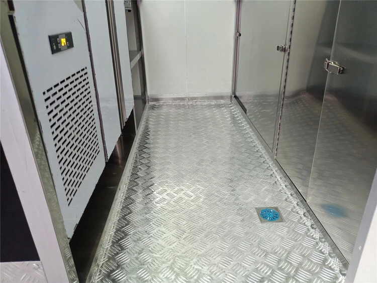The Floor Of The Mobile Coffee Trailer for Sale UK